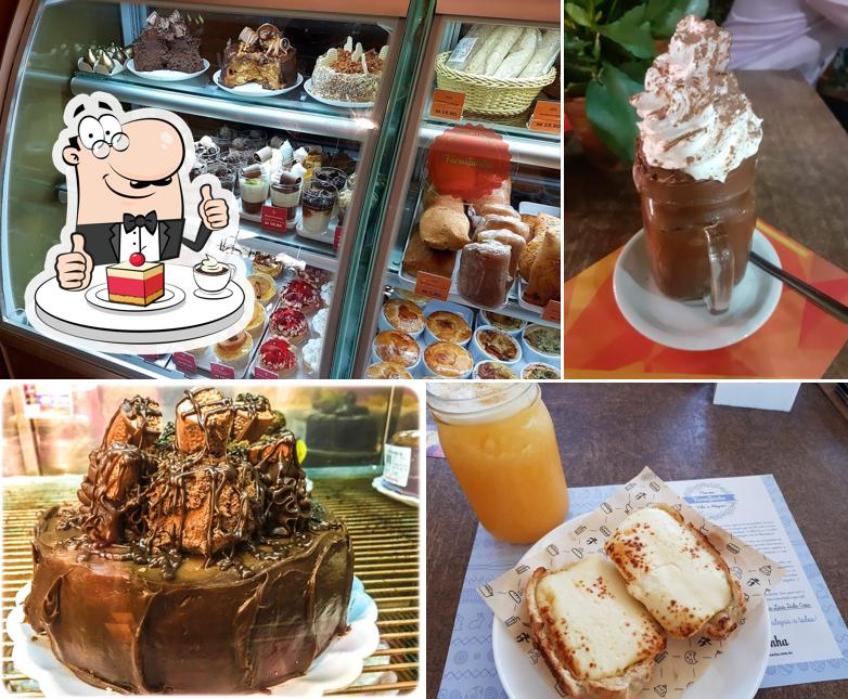 Desfrute de uma das sobremesas