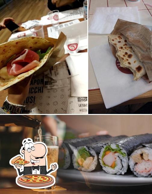 Ordina una pizza a La Piadineria