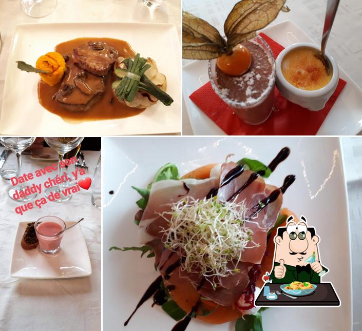 Questa è la immagine che raffigura la cibo e interni di Le Coup de Cœur