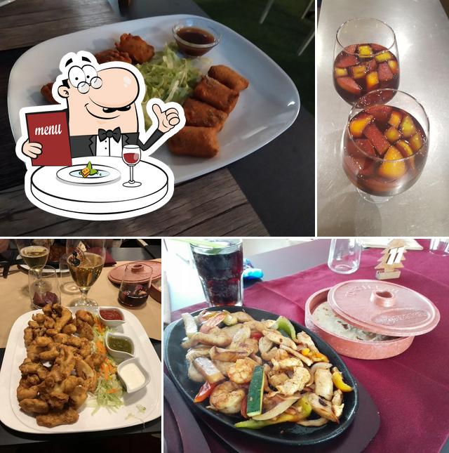 Cibo al Ristorante Mex Indo