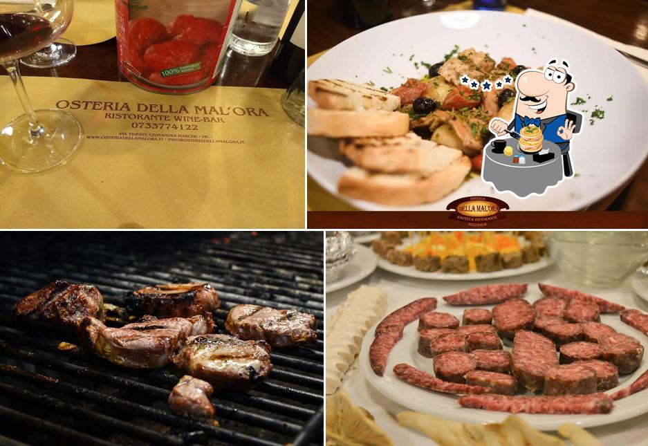 Platti al Osteria Della Mal'Ora