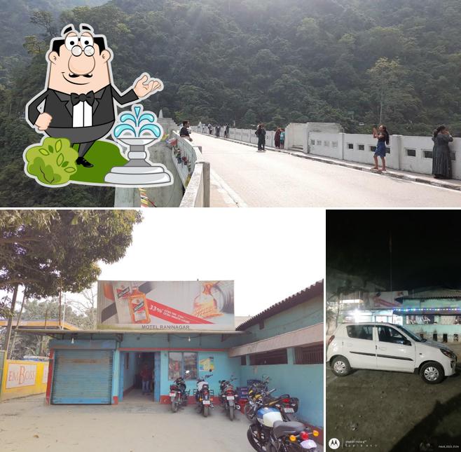 The exterior of Motel Raninagar Restaurant Cum Bar