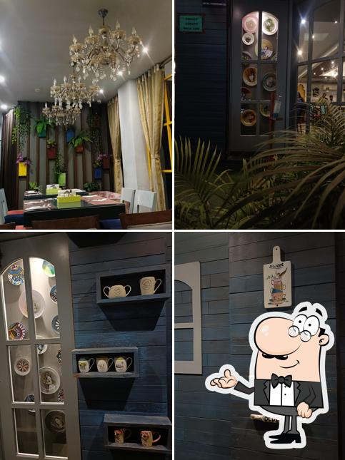 The interior of RD'S Infusion Global Veg Kitchen Fine Dining Restaurant