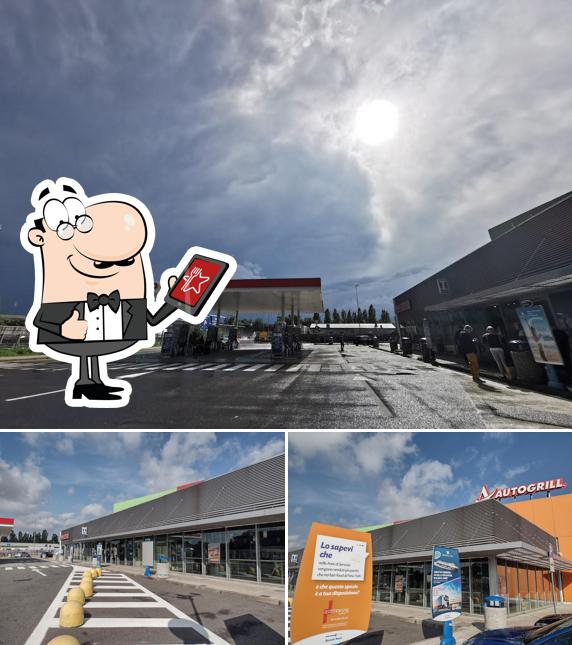 Gli esterni di Autogrill Novate Nord