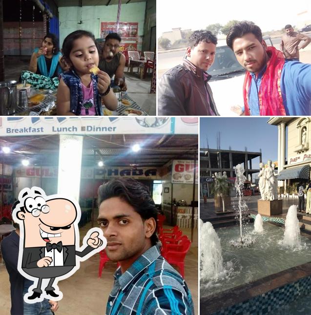 The interior of GAUTAM FAMILY DHABA