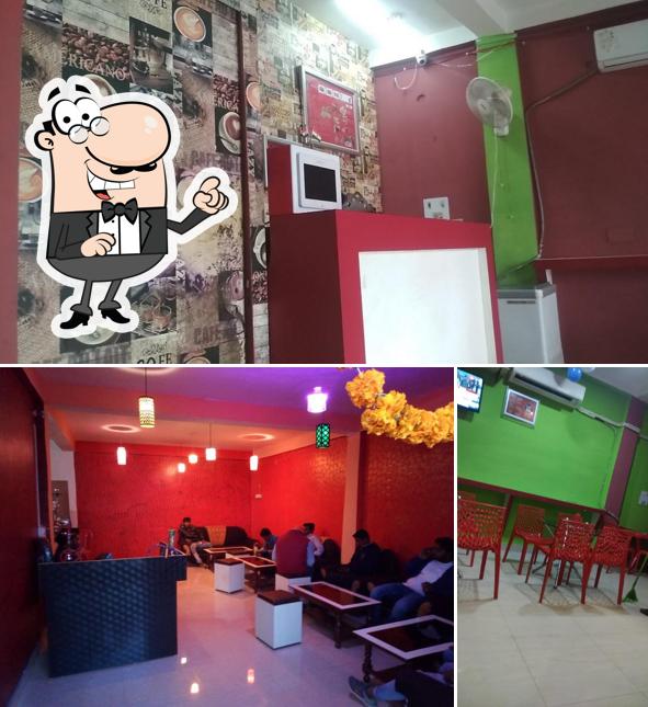 The interior of GO 69 PIZZA