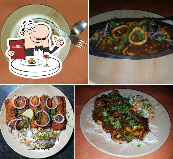 Food at Bistro Sun & Sea Beach Shack Cafe