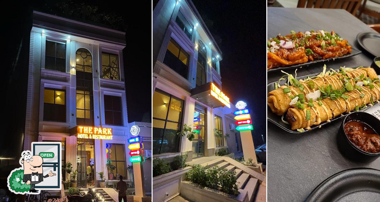 Check out how The Park hotel and restaurant looks outside