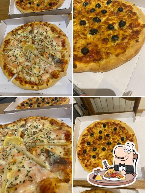 Choisissez de nombreux types de pizzas