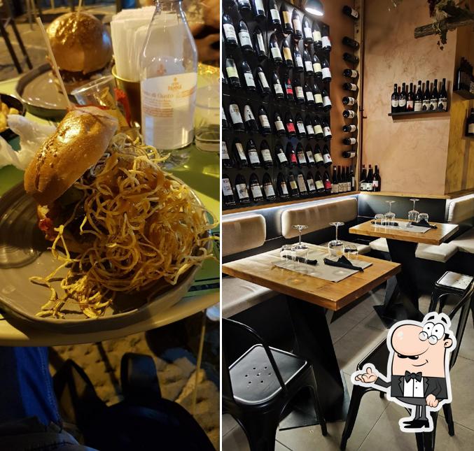 Gli interni di 4 BURGER