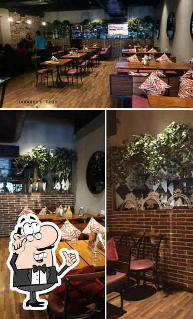 The interior of And Me Cafe