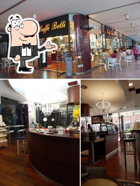 Dai un'occhiata agli interni di Caffè Belli