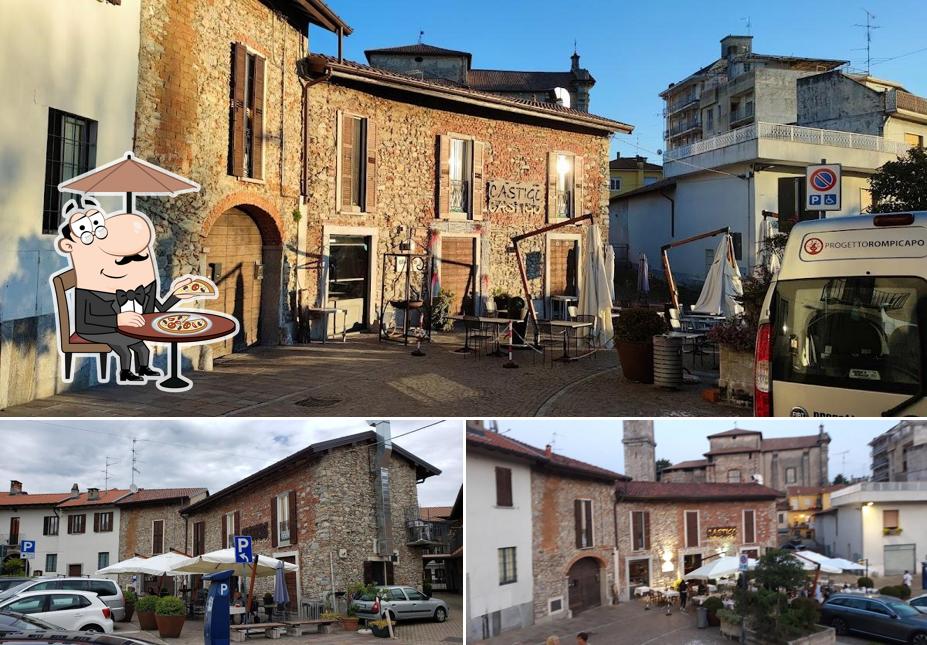 Goditi la vista dagli esterni di Castigo