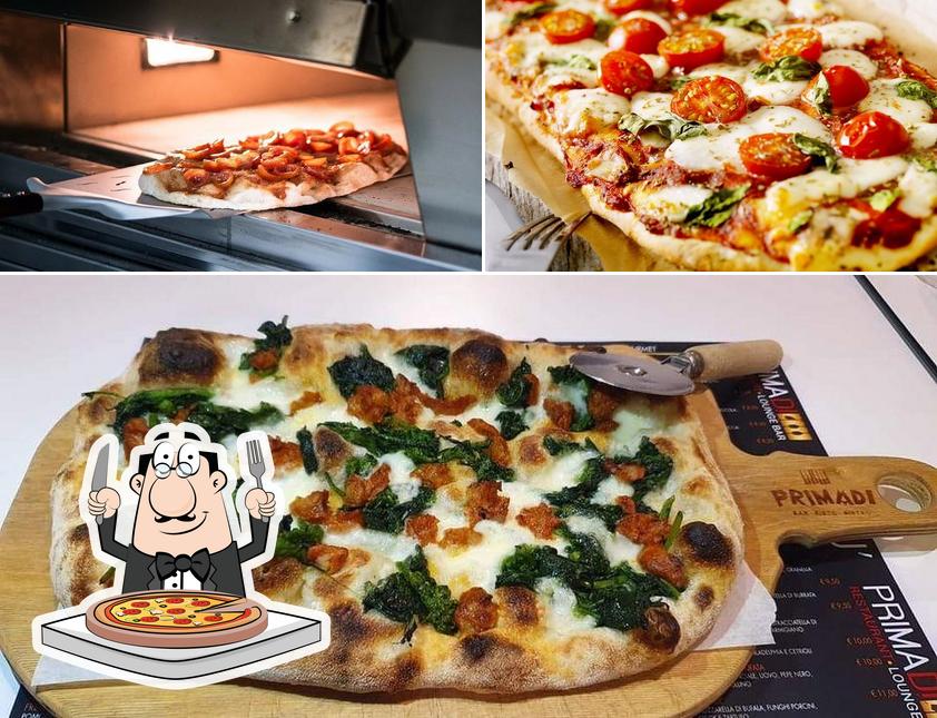 Prenditi tra le molte varianti di pizza