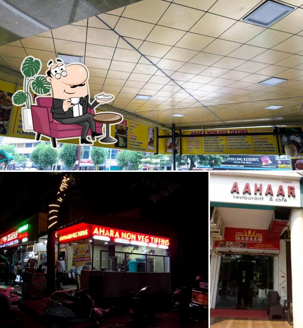 Check out how Ahara non veg tiffins looks inside