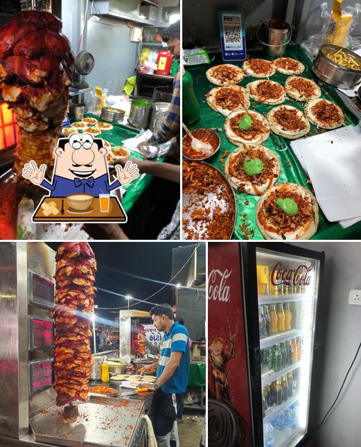 Food at Al Arebian Chicken Shawrma