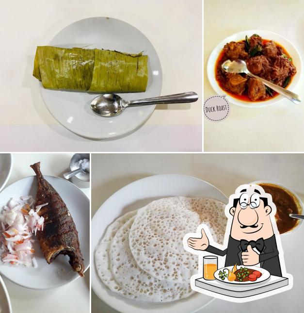Food at Apsara Hotel