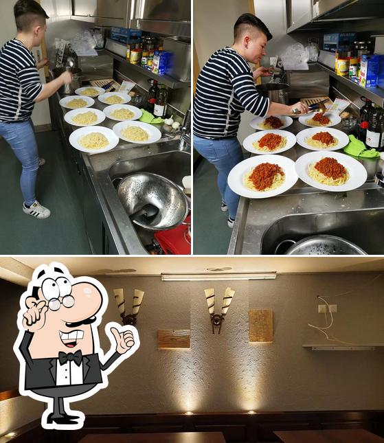 Gli interni di Café alte Post