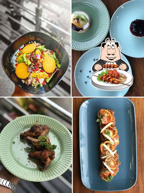 Food at Club Caffe