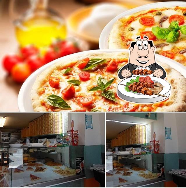La foto della cibo e interni di Kamkam Pizza