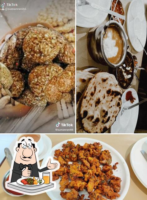 Food at National Highway Greens Restaurant