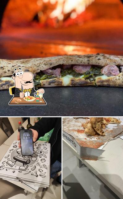 La foto di cibo e bevanda da Pizzeria Brando