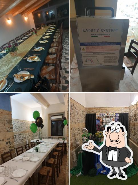 Gli interni di Ristorante La Vecchia Fiumara