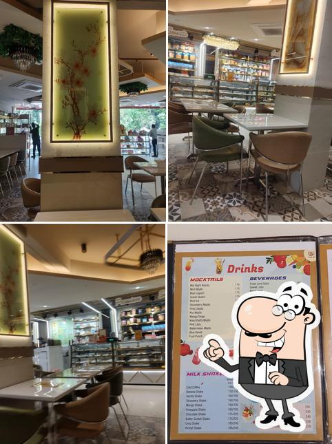 The interior of Tulsi Sweets