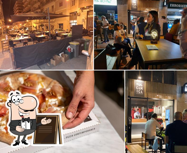 Gli esterni di Vulcanica Pizzeria