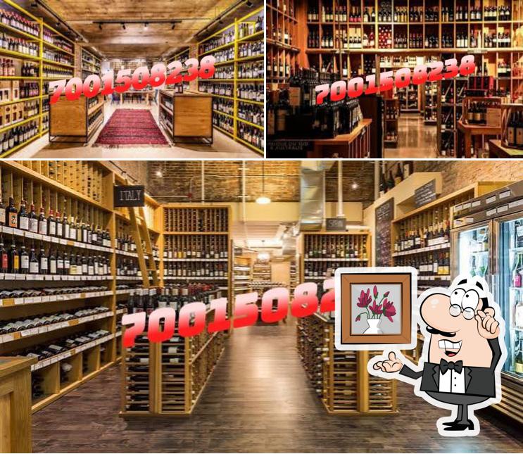 The interior of The Hub Bar