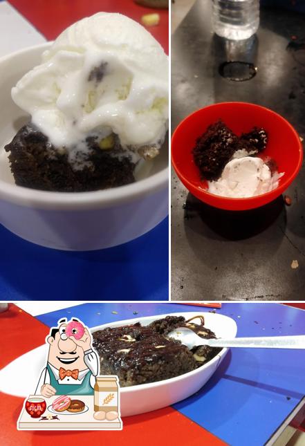 uspizza bharuch serves a number of desserts