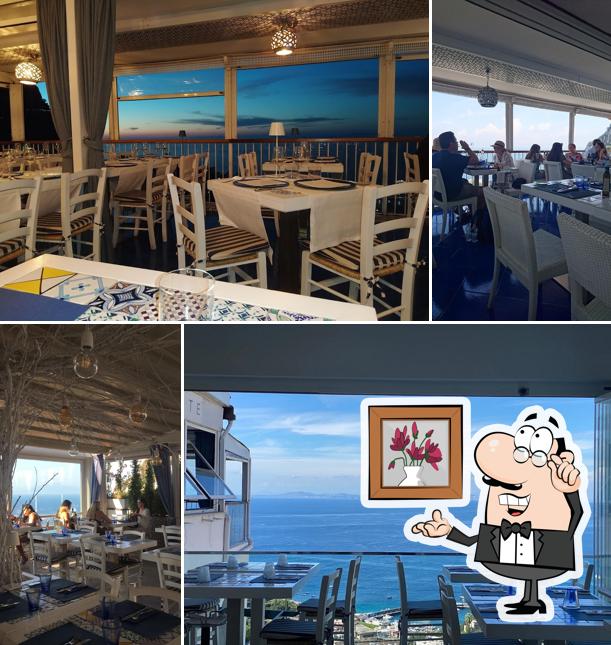 Gli interni di Al Caprí