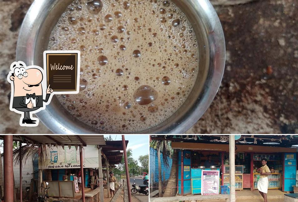 Here's a picture of Ramesh ginger Tea Stall