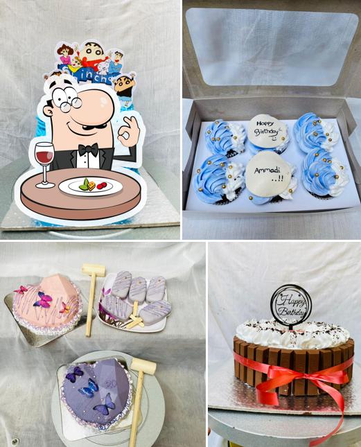 Food at Cupcake World