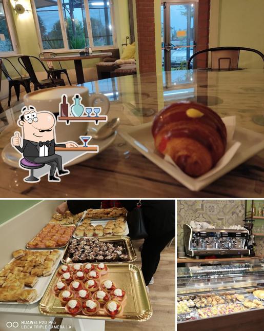 Gli interni di LièVita Pasticceria Bistrot