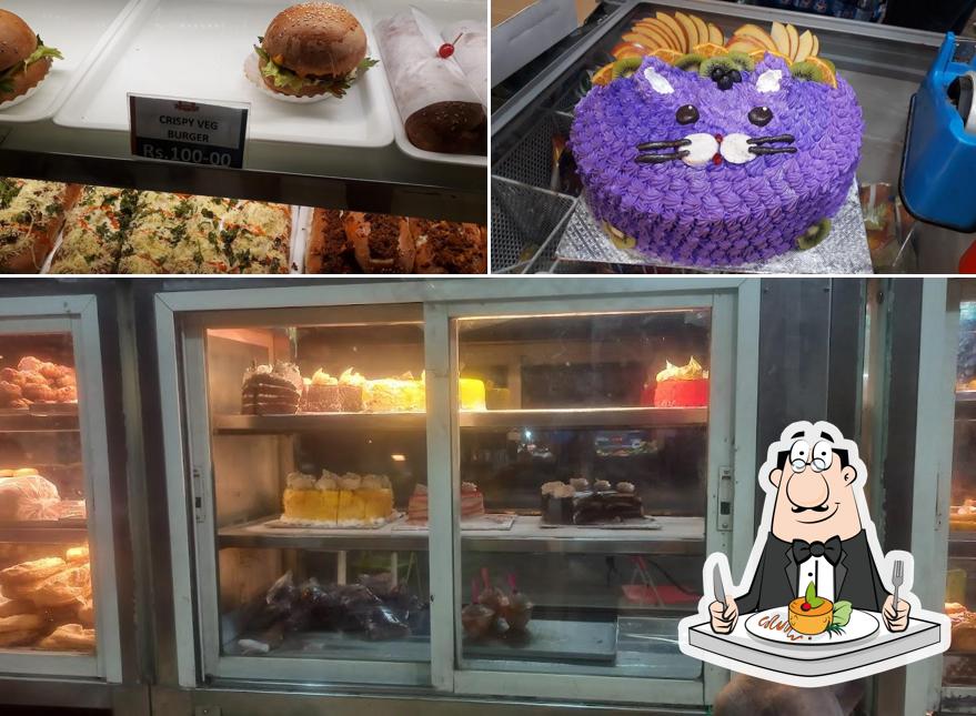 Food at Mysore bakery