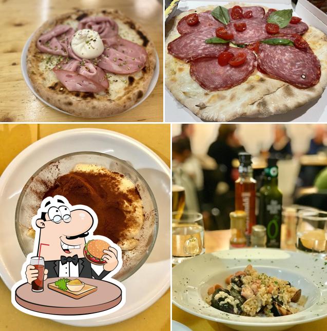 Gli hamburger di Pizzeria Ristorante La Carbonaia potranno incontrare molti gusti diversi