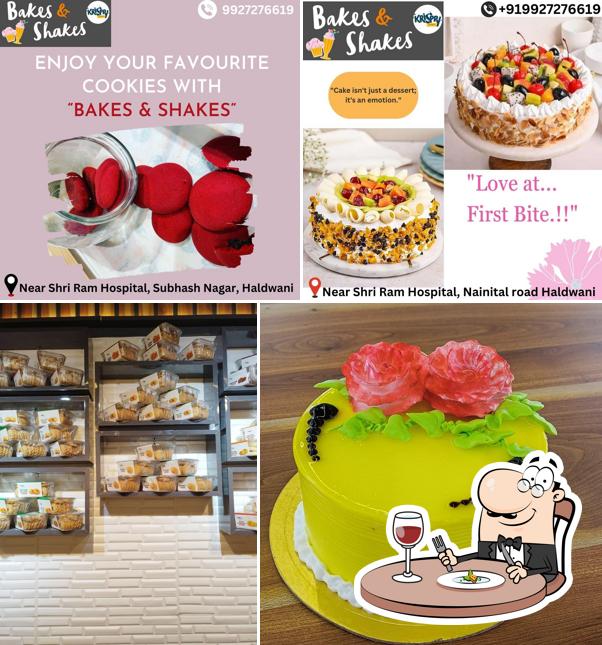 Meals at Bakes and shakes