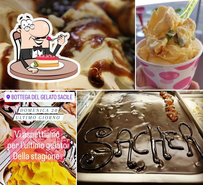 Bottega Del Gelato propone un'ampia selezione di dolci