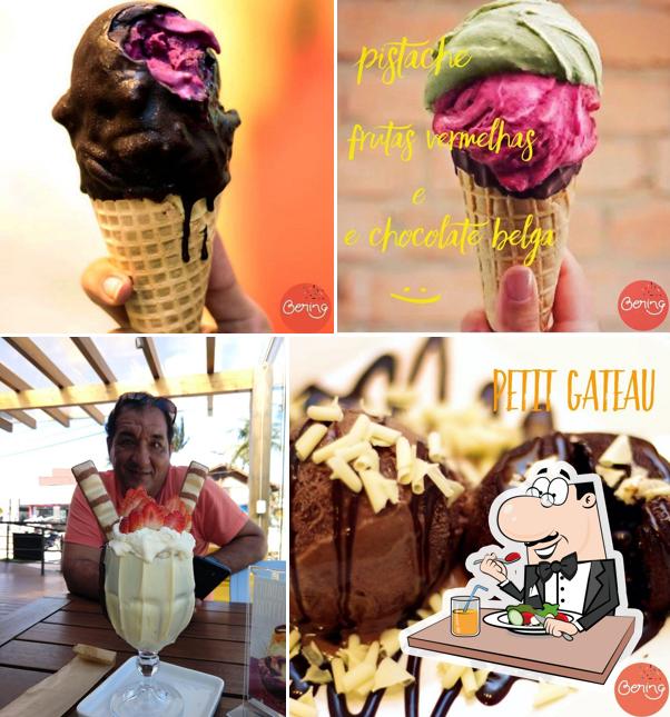 Sorvete em Gelateria Bering