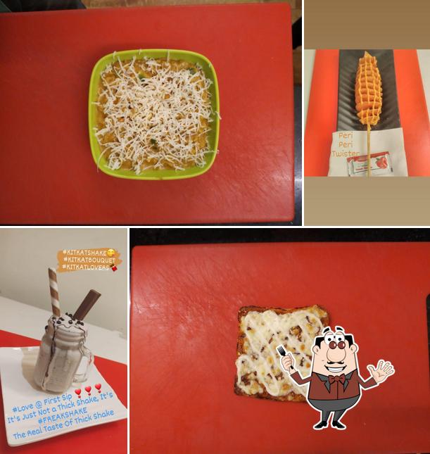 Food at Helly & chilly cafe- MK'S CAFE