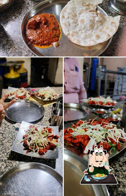 Food at Hotel Praja