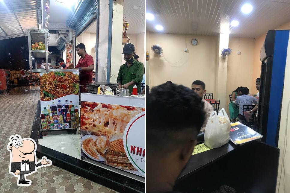 The interior of Khadakpada Food Junction