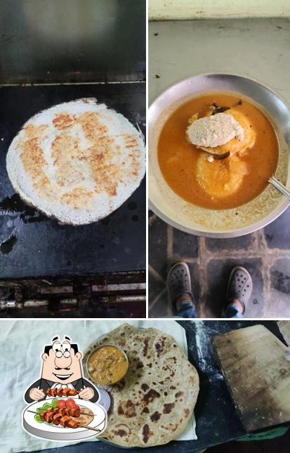 Food at Udipi Tiffin Center