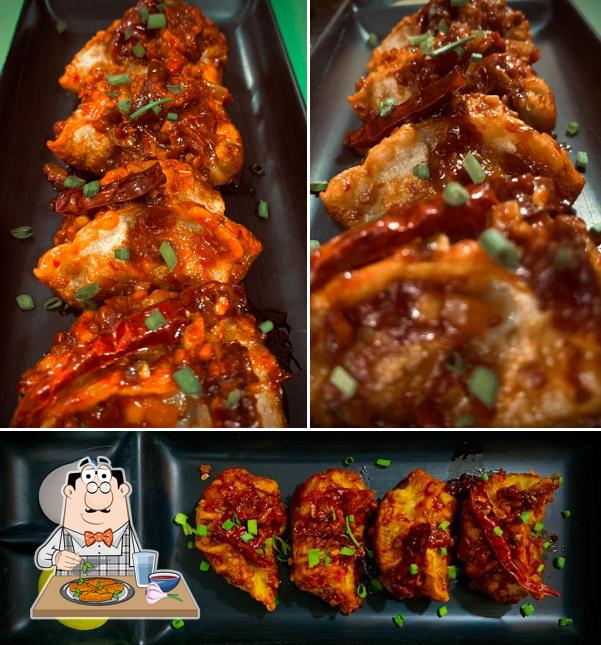 Chicken wings at Zen Momo