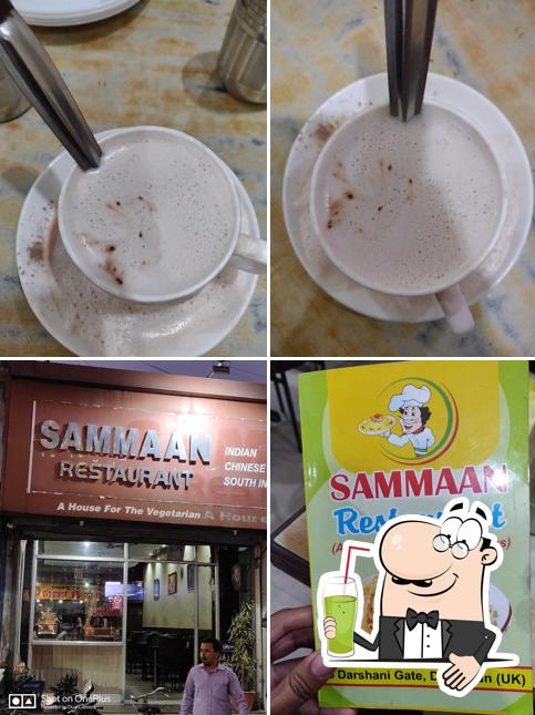 Enjoy a drink at Sammaan veg. Restaurant