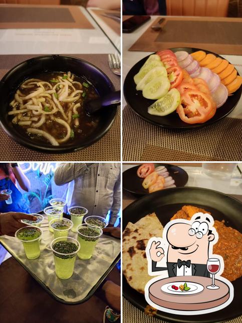 Food at Sky Roof Restaurant & Cafe - Best Candle Light Dinner Birthday Celebration Fine -Dine