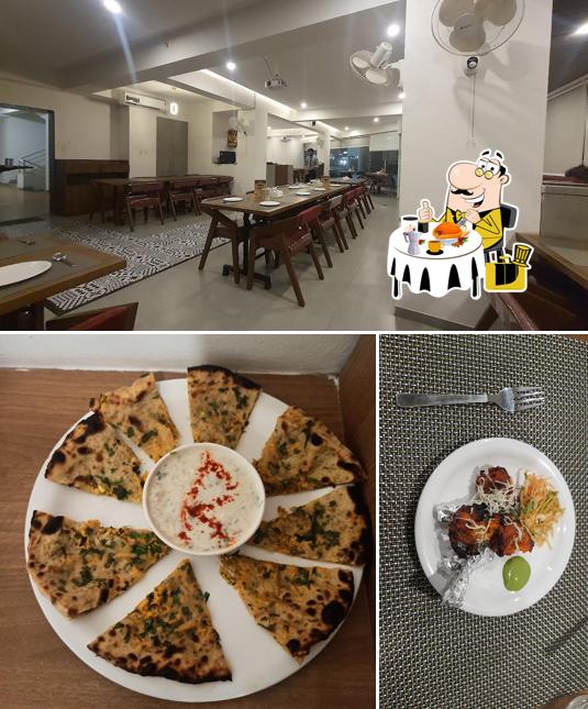 The picture of food and interior at Spice and Spirit-Family Restaurant