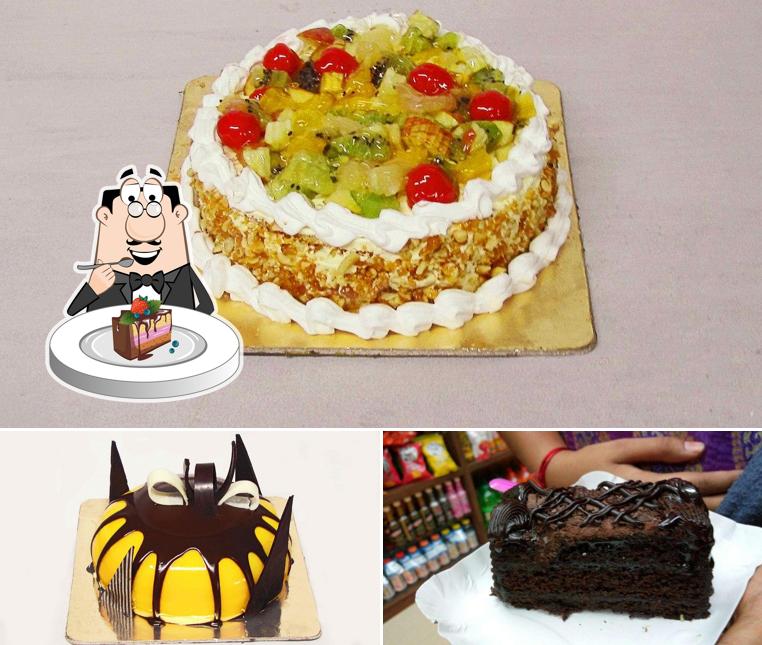 Chocolate cake at Srinathji's