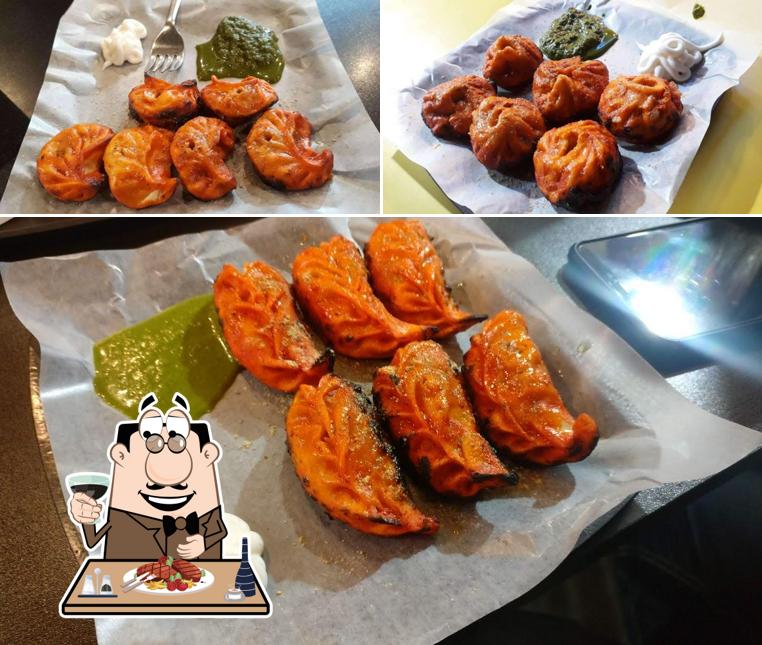 The Momo Panda offers meat meals